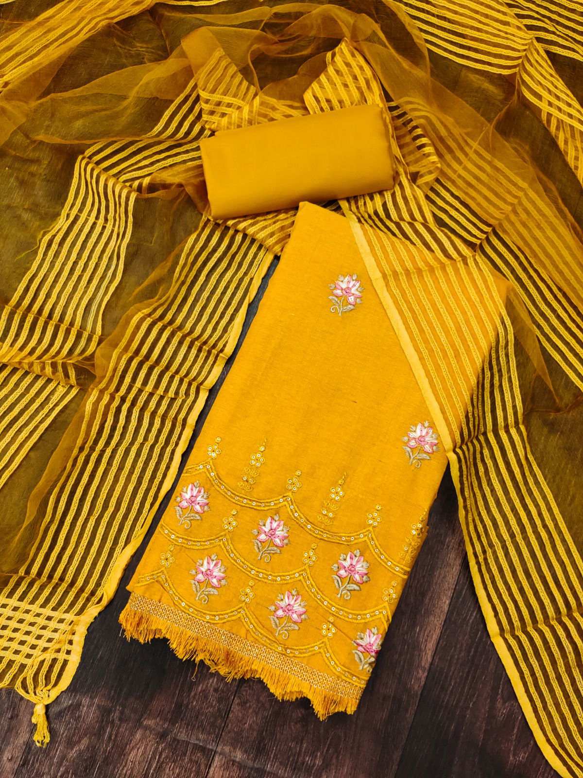 Hum Tum Vol 4 By Ms Embroidery Khadi Cotton Dress Material Wholesale Price In Surat